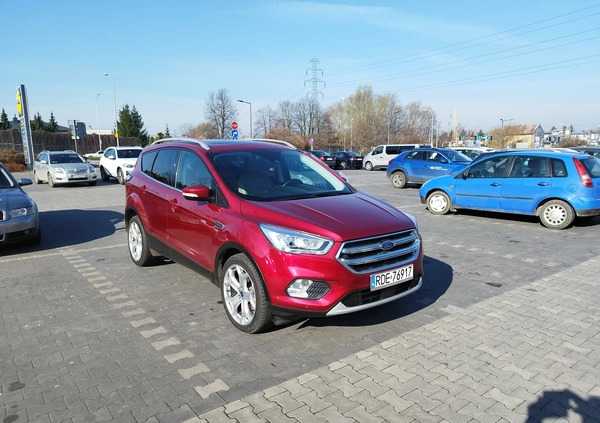 Ford Kuga cena 77000 przebieg: 140000, rok produkcji 2019 z Dębica małe 137